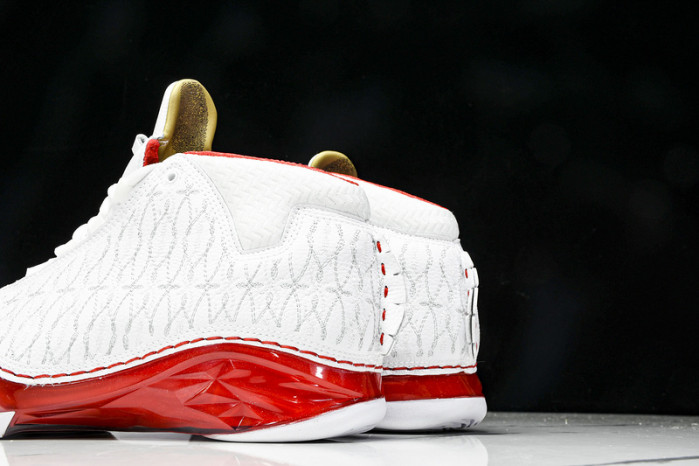 Jordan 23 White Varsity Red  - 318376-161