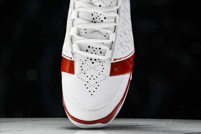 Jordan 23 White Varsity Red  - 318376-161