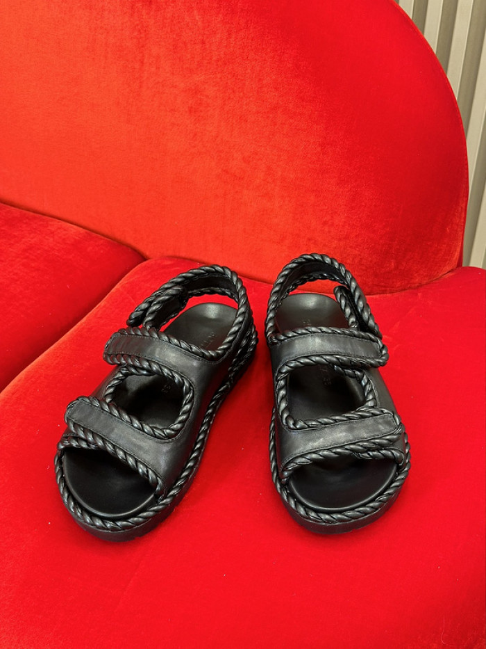 B**OTTEGA V*ENETA  SLIDE copshoe BVS_04 all black