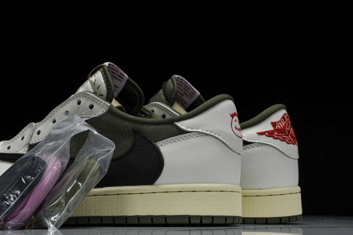 Travis Scott x Air Jordan 1 Low OG Olive  DM7866-200
