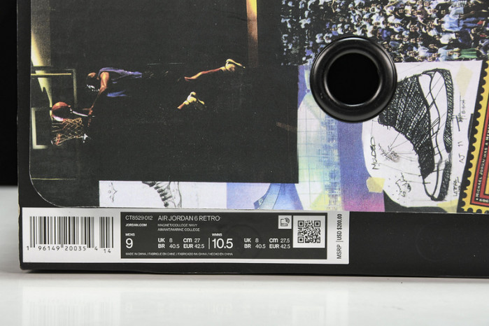 Air Jordan 6 "Georgetown" CT8529-012