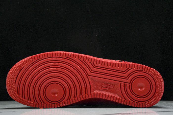 OF x Nike Air Force 1 Low red  AO4297-600