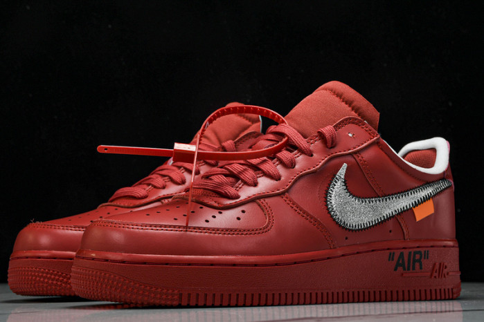 OF x Nike Air Force 1 Low red  AO4297-600