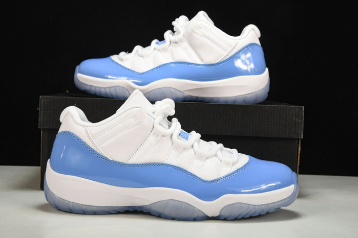 Jordan 11 Retro Low University Blue   528895-106