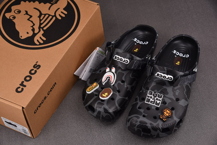 Cr*0*s classic clog a bathing ape abc  copshoe bp-222
