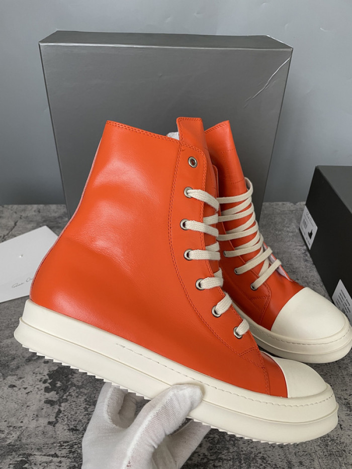 RICK OWENS SNEAKERS COPSHOE OR-high top 02