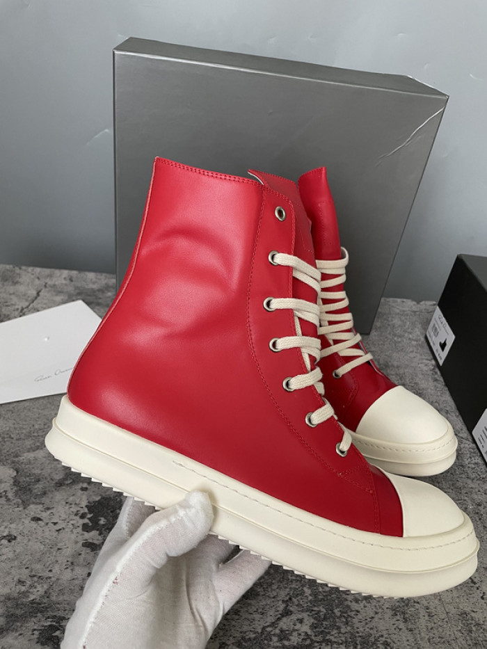 RICK OWENS SNEAKERS COPSHOE OR-high top 03