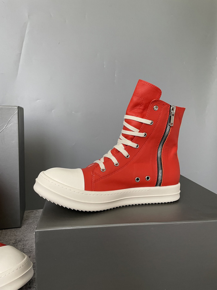 RICK OWENS SNEAKERS COPSHOE OR-high top 04