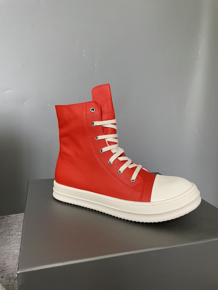 RICK OWENS SNEAKERS COPSHOE OR-high top 04