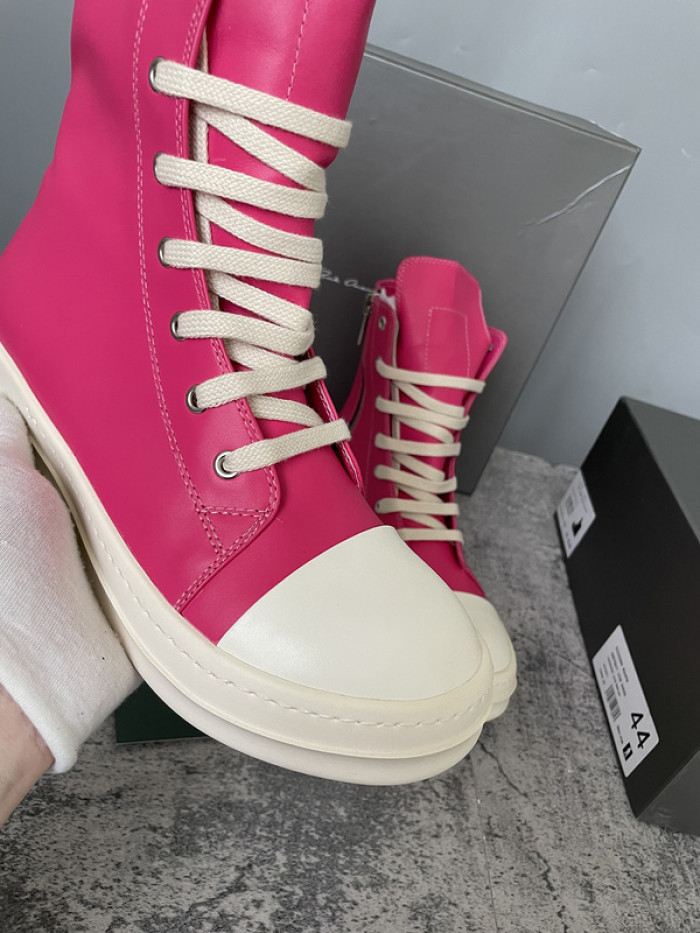 RICK OWENS SNEAKERS COPSHOE OR-high top 05