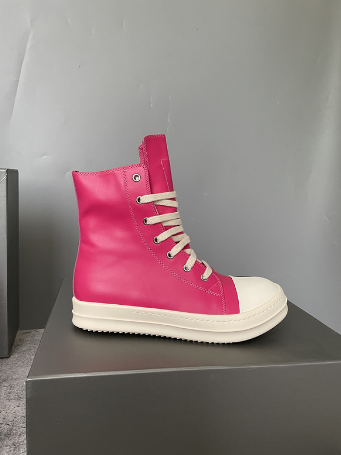 RICK OWENS SNEAKERS COPSHOE OR-high top 05