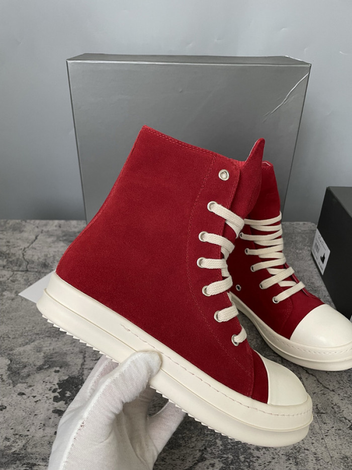 RICK OWENS SNEAKERS COPSHOE OR-high top 08