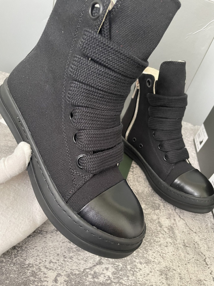 RICK OWENS SNEAKERS COPSHOE OR-high top 14
