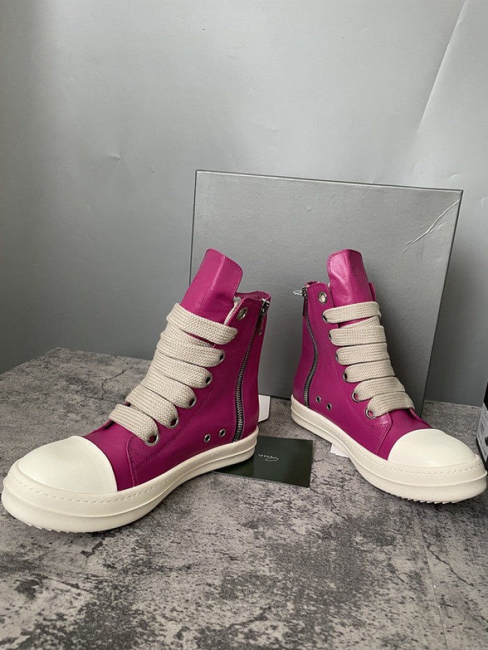 RICK OWENS SNEAKERS COPSHOE OR-high top 17