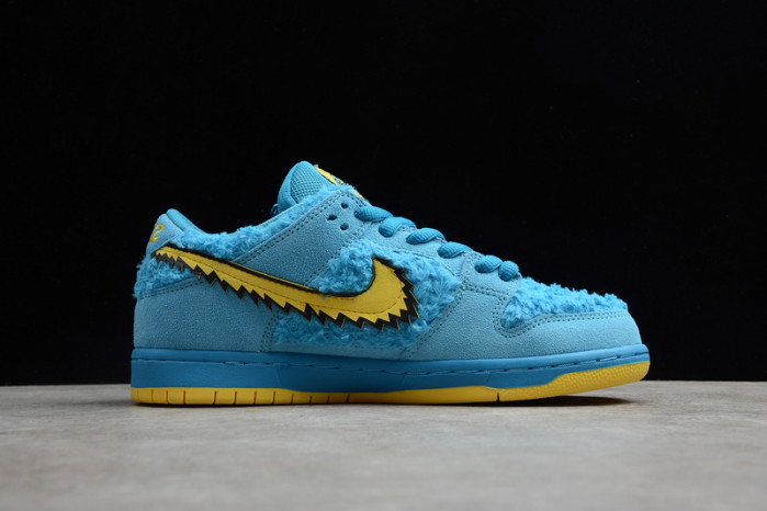 Grateful Dead x Nike SB Dunk Low "Blue  Bear"-CJ5378-400
