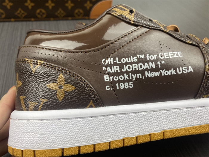 L W x OF x Air Jordan 1 Customs  AQ0818-201