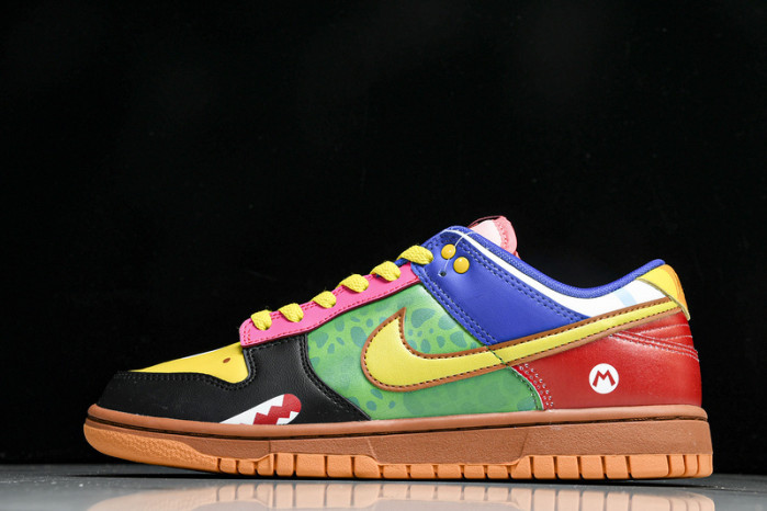 Nike Dunk Low Mario Kart Custom  DH0952-102