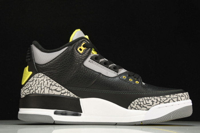Jordan 3 Retro Oregon Ducks Pit Crew Black  HO11-MNJDLS-5