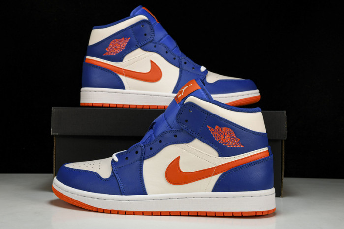Jordan 1 Mid Knicks  - FD1029-400