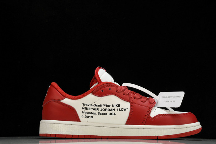 OFF-WHITE x Travis Scott x Air Jordan 1 OW  DM7890-103