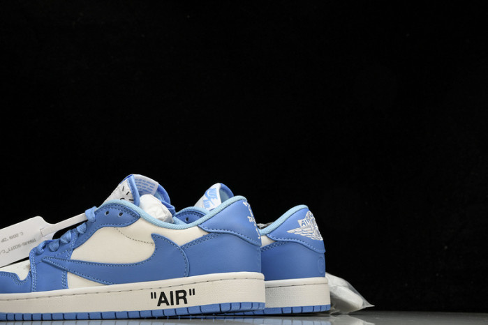 OFF-WHITE x Travis Scott x Air Jordan 1 OW  DM7866-180