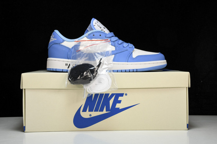 OFF-WHITE x Travis Scott x Air Jordan 1 OW  DM7866-180