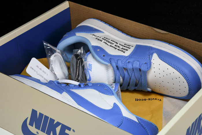 OFF-WHITE x Travis Scott x Air Jordan 1 OW  DM7866-180