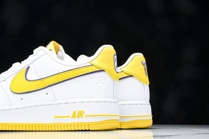 Nike Air Force 1 Low Retro QS Kobe Bryant Lakers Home  FZ1151-100