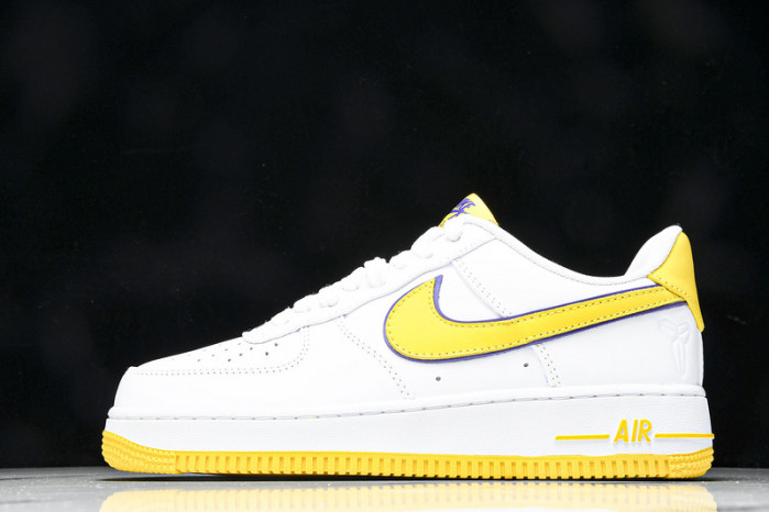 Nike Air Force 1 Low Retro QS Kobe Bryant Lakers Home  FZ1151-100