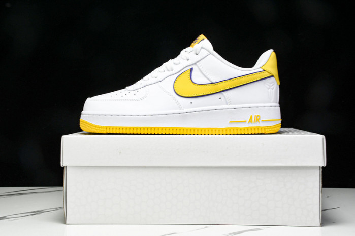 Nike Air Force 1 Low Retro QS Kobe Bryant Lakers Home  FZ1151-100