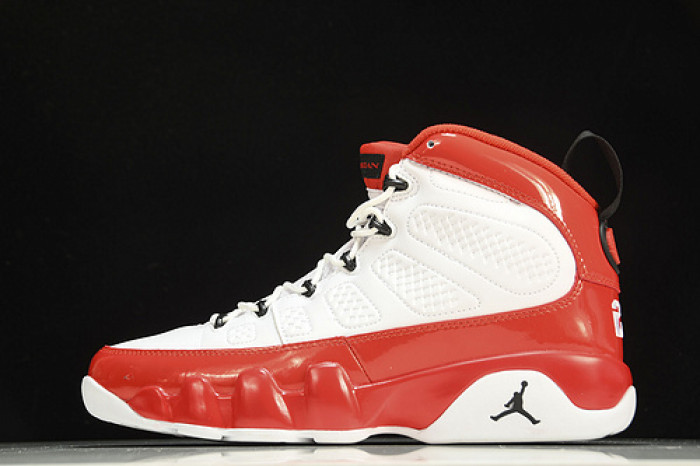 Jordan 9 Retro White Gym Red - 302370-160