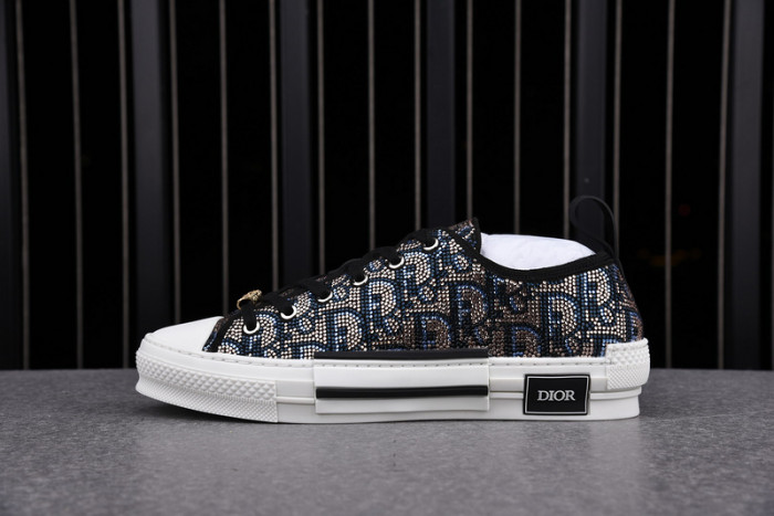 D1R* B23 OBLIQUE LOF TOP SNEAKER  KICKZE DR-12