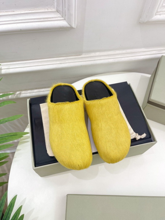 MA SLIDE YELLOE FUSSBETT SABOT LOAFERS COPSHOE MAR-03