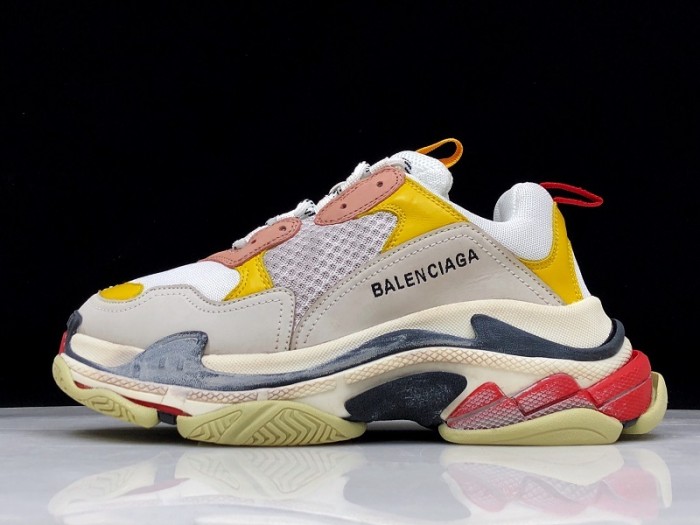 BL Triple S Cream Yellow Red 490672  w09O5  9035