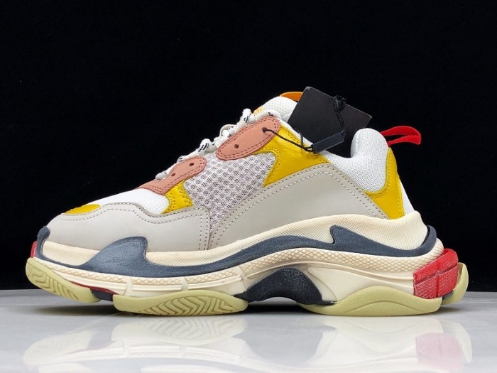 BL Triple S Cream Yellow Red 490672  w09O5  9035