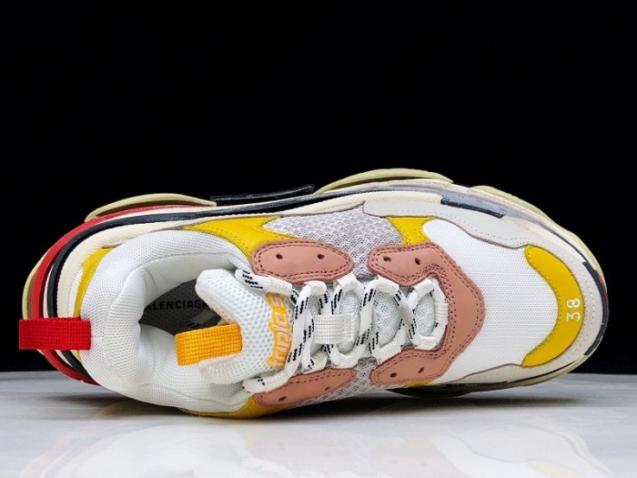 BL Triple S Cream Yellow Red 490672  w09O5  9035