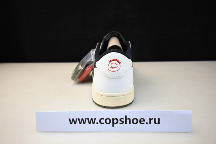 Travis Scott x Air Jordan 1 Low OG Olive DZ4137-106