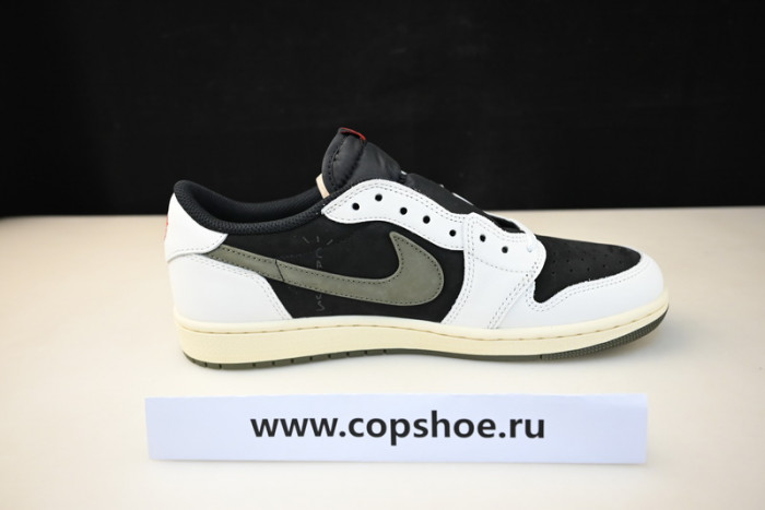 Travis Scott x Air Jordan 1 Low OG Olive DZ4137-106