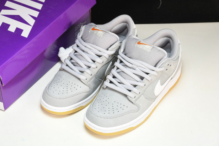 Nike SB Dunk Low Pro ISO Orange Label Wolf Grey Gum  DV5464-001