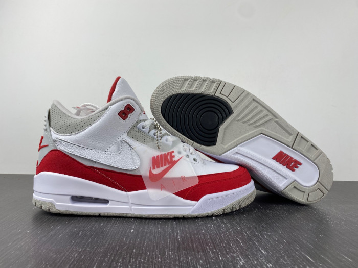 Jordan 3 Retro Tinker White University Red  CJ0939-100