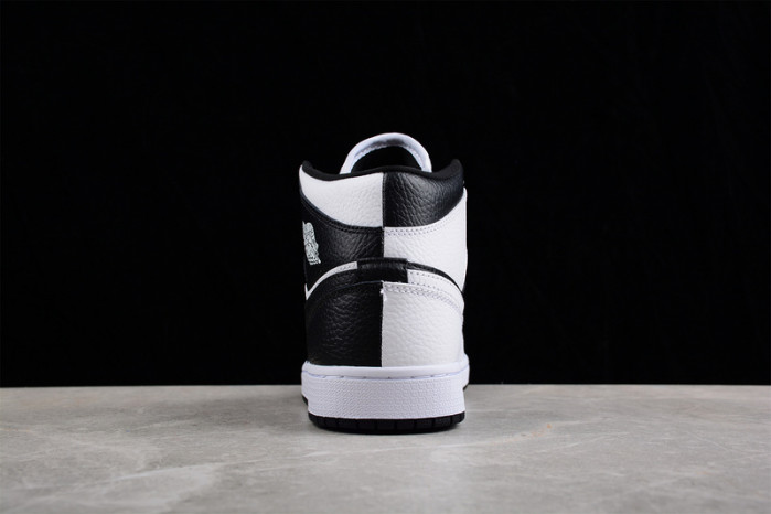 Jordan 1 Mid Split Black White (Women