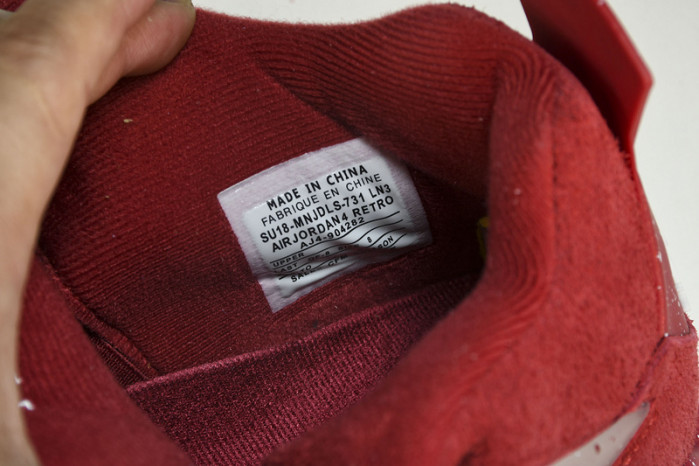 Air Jordans 4 Retro Oklahoma Sooners  AJ4-904282