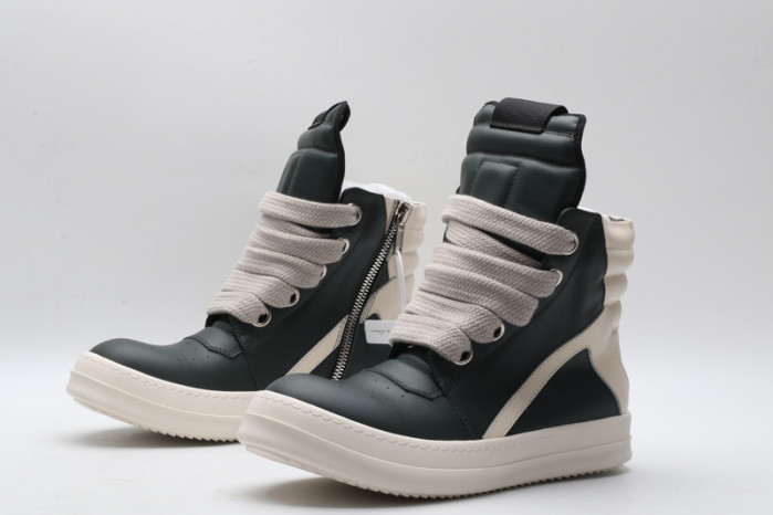 RICK OWENS SNEAKERS  olive  COPSHOE OR-96 olive