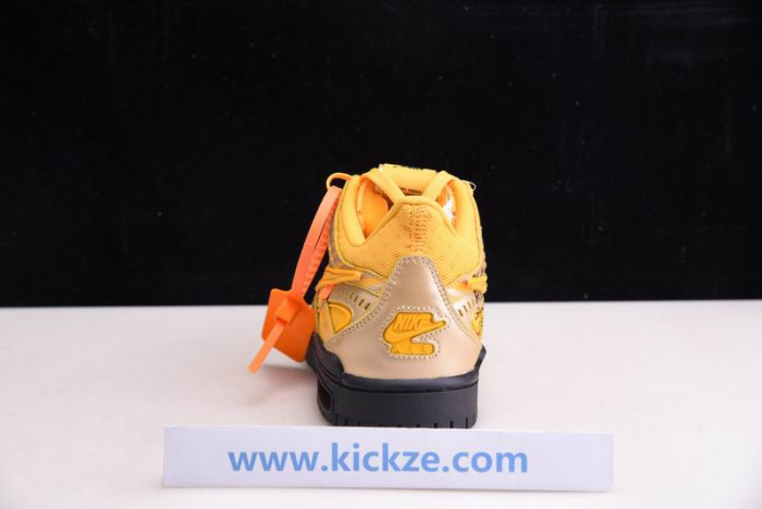 OF x Nike Air Rubber Dunk “University Gold”  CU6015-700