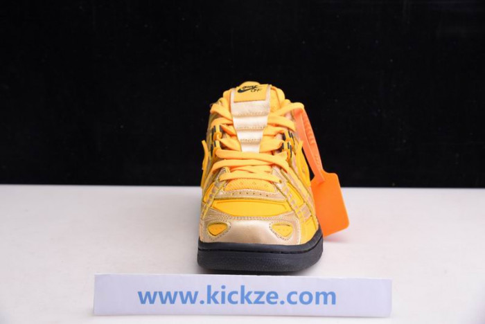 OF x Nike Air Rubber Dunk “University Gold”  CU6015-700
