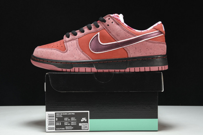 Nike SB Dunk Low Concepts Red Lobster  313170-661