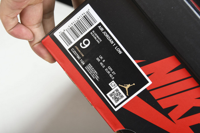 Jordan 1 Retro Low OG UNC - CZ0790-104