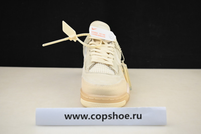 Jordan 4 Retro Off-White Sail  - CV9388-100