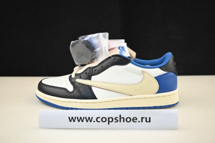 TRAVIS SCOTT X FRAGMENT X AIR JORDAN 1 LOF OG DM7866-140
