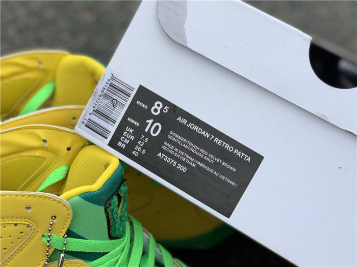 Nike Air Jordan 7 Retro Patta  AT3375-300